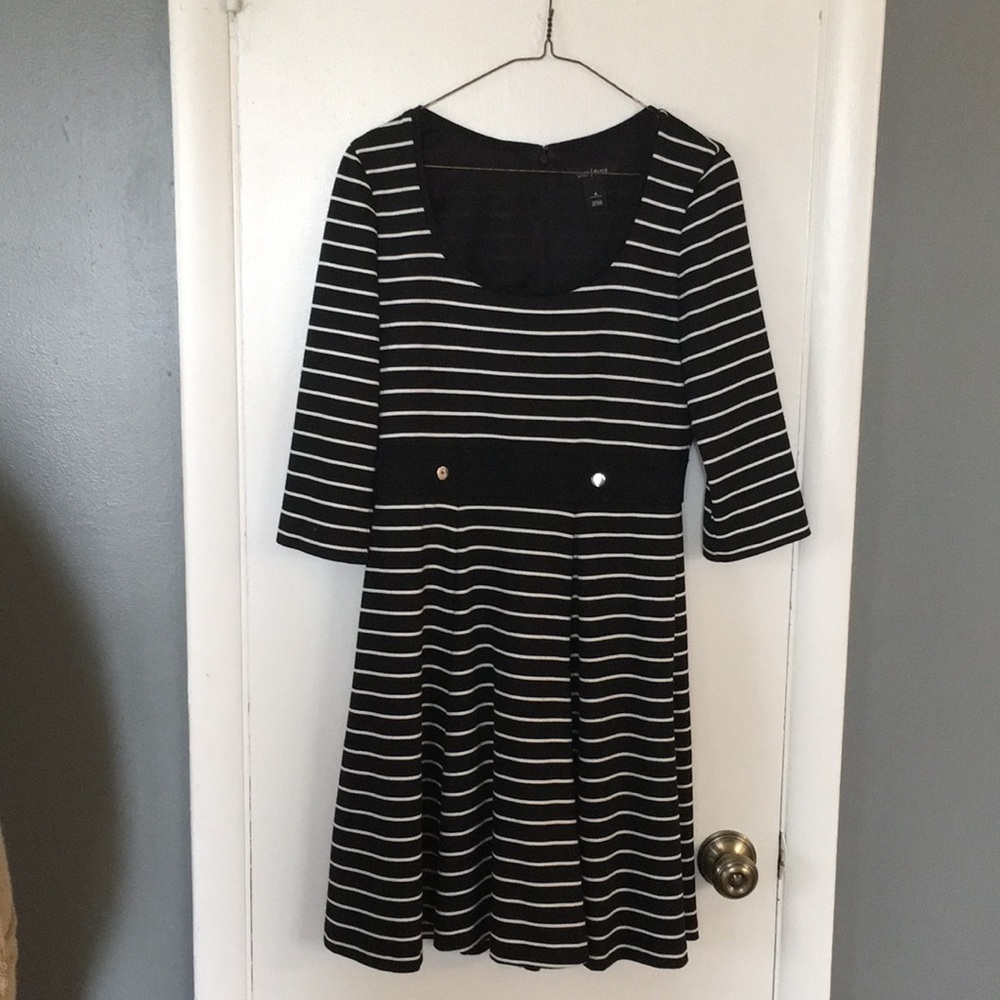 White House Black Market Striped Dress